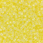 Miyuki delica kralen 11/0 - Transparent pale yellow luster DB-1471